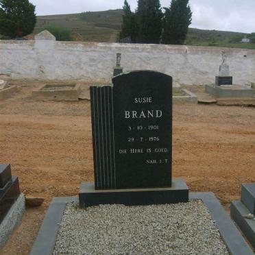 BRAND Susie 1901-1976