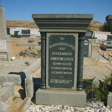 BREDA Sebastina C., van nee VERSFELD 1846-1932