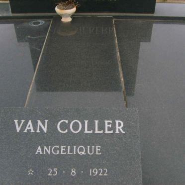 COLLER Angelique, van 1922-