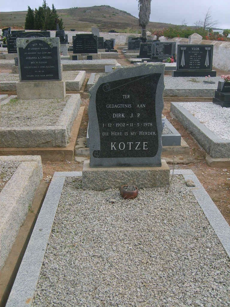 KOTZE Dirk J.P. 1902-1978