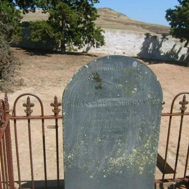 KOTZE Johanna Bernadina nee BLOM 18?7-1882