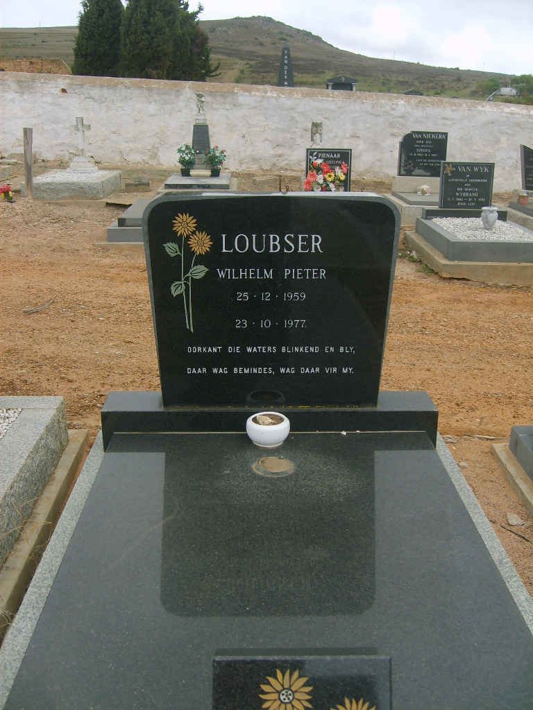 LOUBSER Wilhelm Pieter 1959-1977