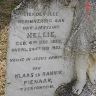 PIENAAR Nellie 1923-1925