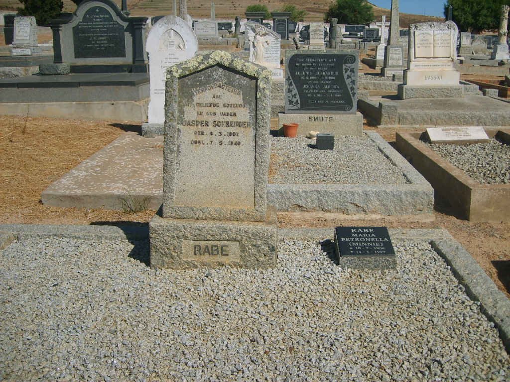 RABE Casper Schreuder 1907-1940 &amp; Maria Petronella 19??-19??