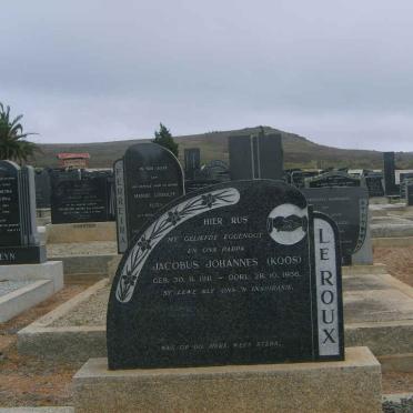 ROUX Jacobus Johannes, le 1911-1956