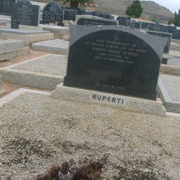 RUPERTI Martin Melck 1912-1960