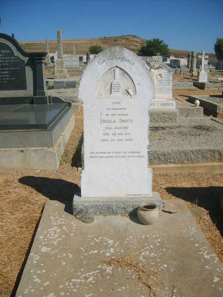 SMUTS Engela nee BASSON 1901-1930