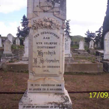 SCHREUDER Hendrik V. -1913