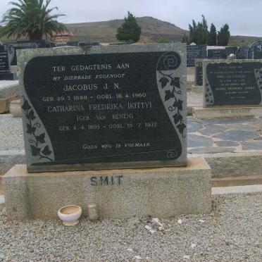 SMIT Jacobus J.N. 1888-1960 &amp; Catharina Fredrika VAN RENEN 1895-1972