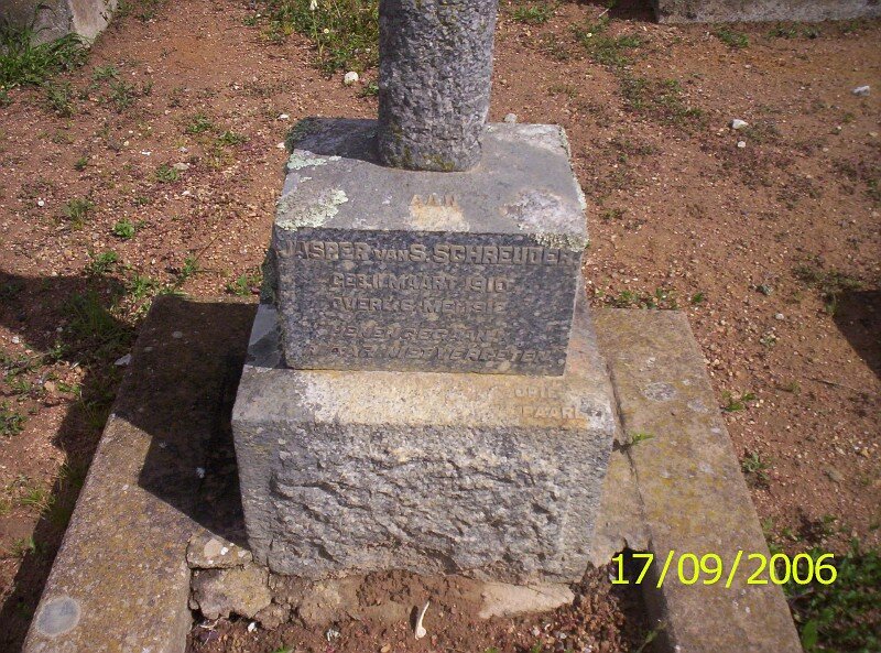 SCHREUDER Jasper van S. 1910-1912