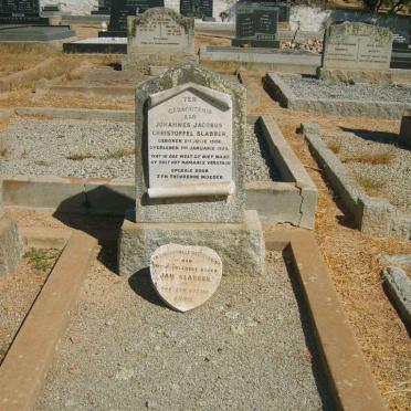 SLABBER Johannes Jacobus Christoffel 1906-1923