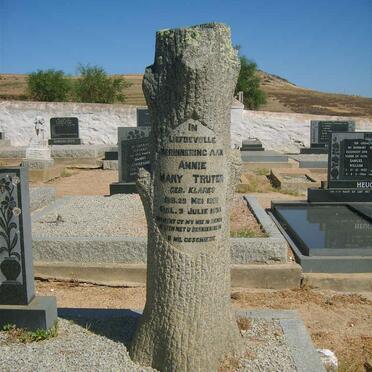 TRUTER Annie Mary nee KLARES 1901-19??