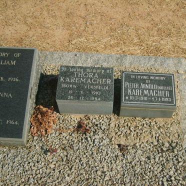 KAREMACHER Pieter Arnold 1910-1993 :: KAREMACHER Thora VERSFELD 1910-1984
