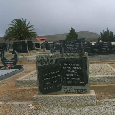 WALTERS Nicolaas 1891-1979 &amp; Beatrix Hendriena BASSON 1882-1963