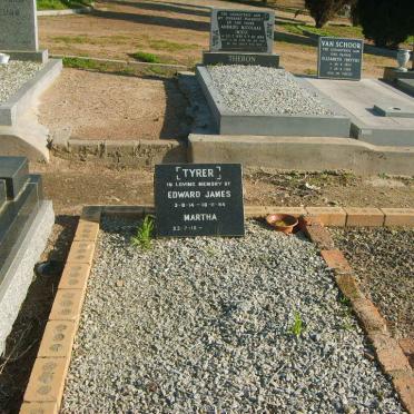 TYRER Edward James 1914-1984 &amp; Martha 1915-