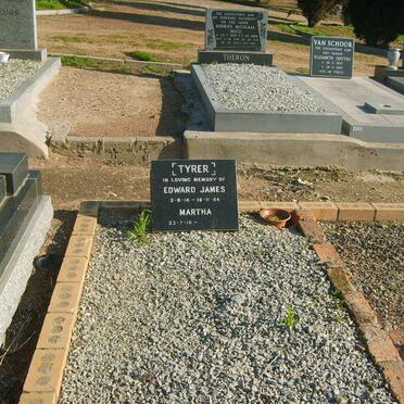 TYRER Edward James 1914-1984 &amp; Martha 1915-