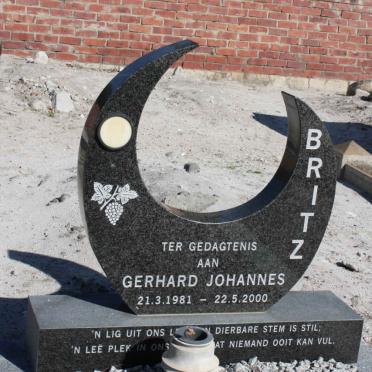 BRITZ Gerhard Johannes 1981-2000