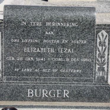 BURGER Elizabeth 1941-1960