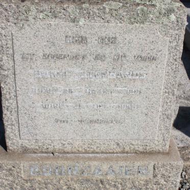 BOONZAAIER Sarel Stephanus 1901-1958