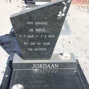 JORDAAN Le Roux 1969-1975