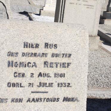 RETIEF Monica 1901-1932