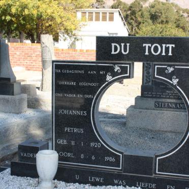 TOIT Johannes Petrus, du 1920-1986