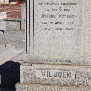 VILJOEN Roelof Petrus 1909-1946