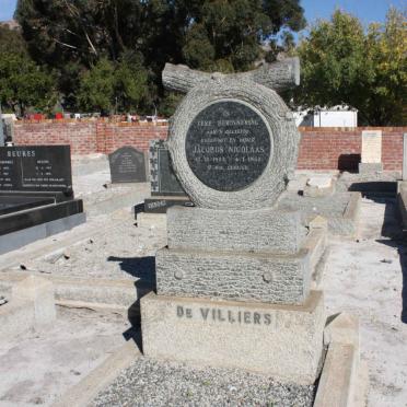 VILLIERS Jacobus Nicolaas, de 1903-1950