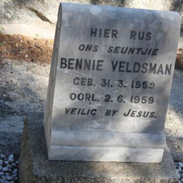 VELDSMAN Bennie 1950-1959