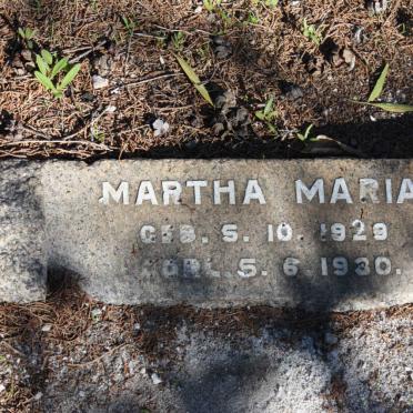 ? Martha Maria 1929-1930