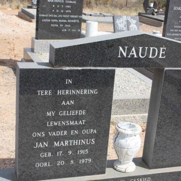 NAUDE Jan Marthinus 1915-1979
