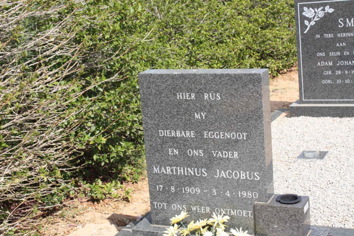 ? Marthinus Jacobus 1909-1980