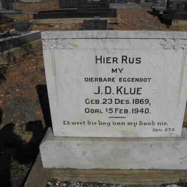 KLUE J.D. 1869-1940