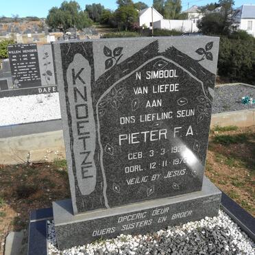 KNOETZE Pieter F.A. 1939-1976