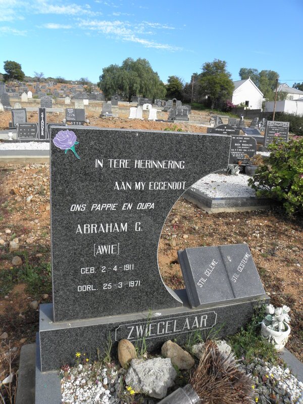 ZWIEGELAAR Abraham C. 1911-1971