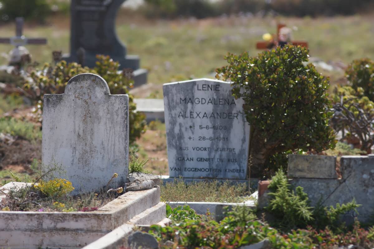 ALEXAANDER Lenie Magdalena 1908-1981