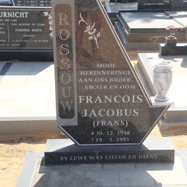 ROSSOUW Francois Jacobus 1938-1995
