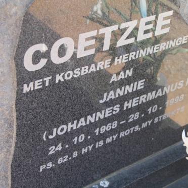 COETZEE Johannes Hermanus 1968-1998