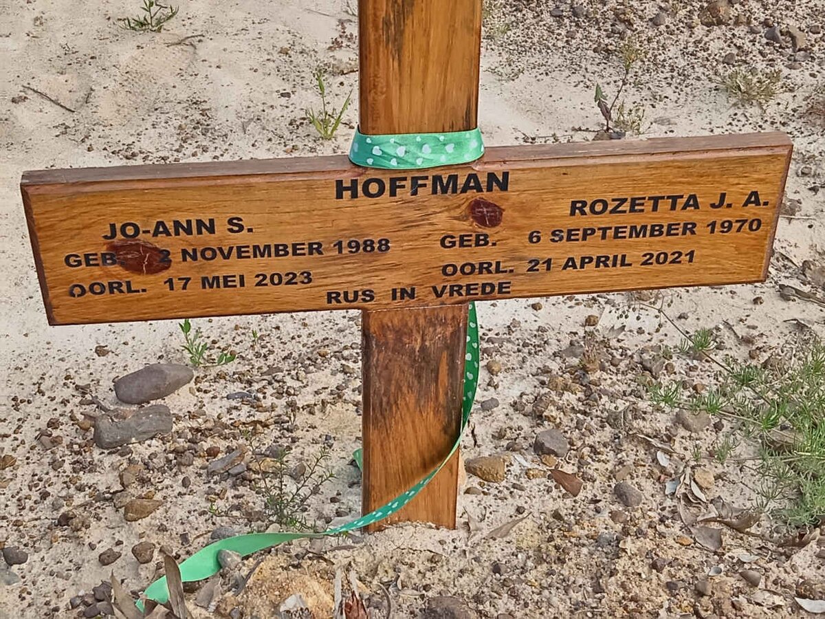 HOFFMAN Rozetta J.A. 1970-2021 :: HOFFMAN Jo-Ann S. 1988-2023