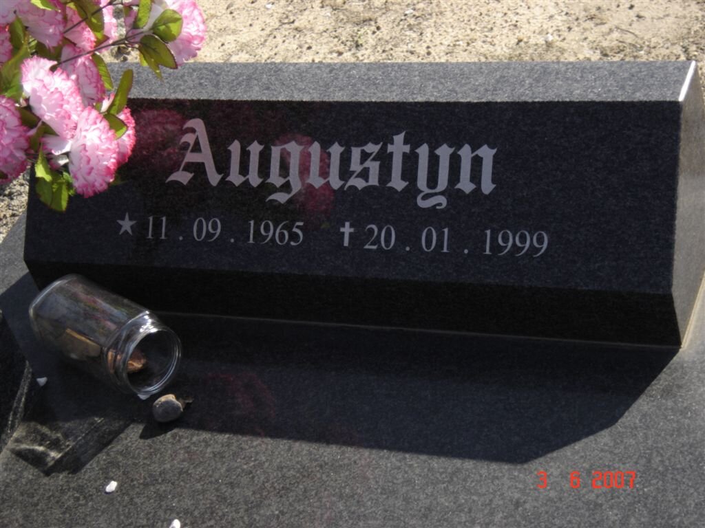 AUGUSTYN  Hofmeyer 1965-1999