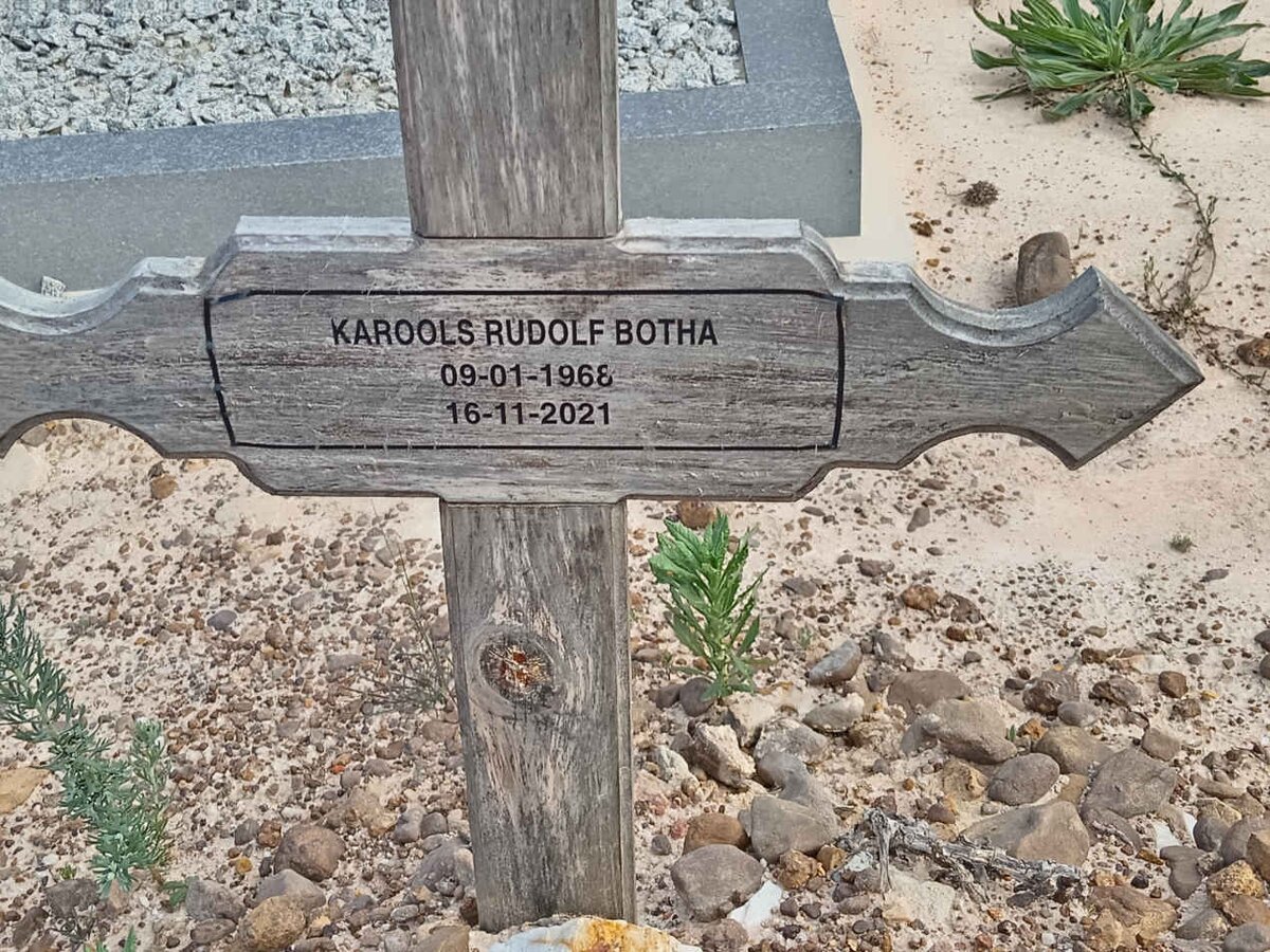 BOTHA Karools Rudolf 1966-2021