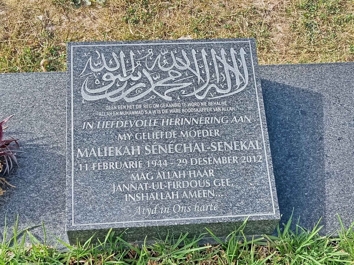 SENEKAL Maliekah, SENECHAL- 1944-2012