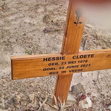 CLOETE Hessie 1978-2023