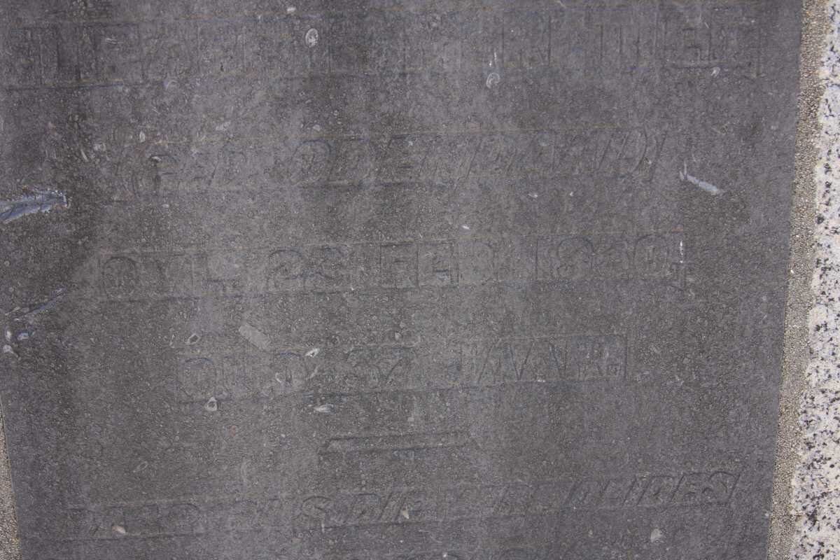 RETIEF Elizabeth M. nee ODENDAAL -1930