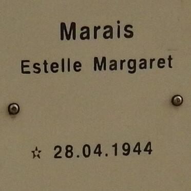 MARAIS Estelle Margaret 1944-