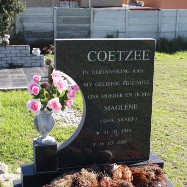 COETZEE Maglene nee SWART 1946-2000