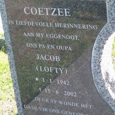 COETZEE Jacob 1942-2002