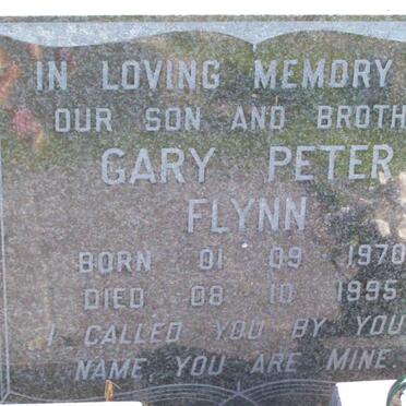 FLYNN Gary Peter 1970-1995