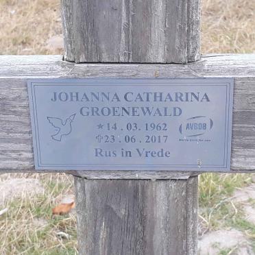 GROENEWALD Johanna Catharina 1962-2017