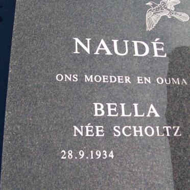 NAUDE Bella nee SCHOLTZ 1934-